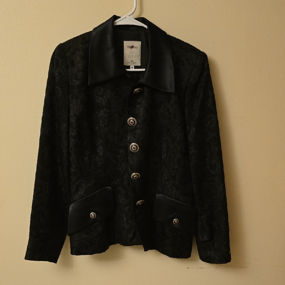 Vertigo Paris Black Elegant Blazer